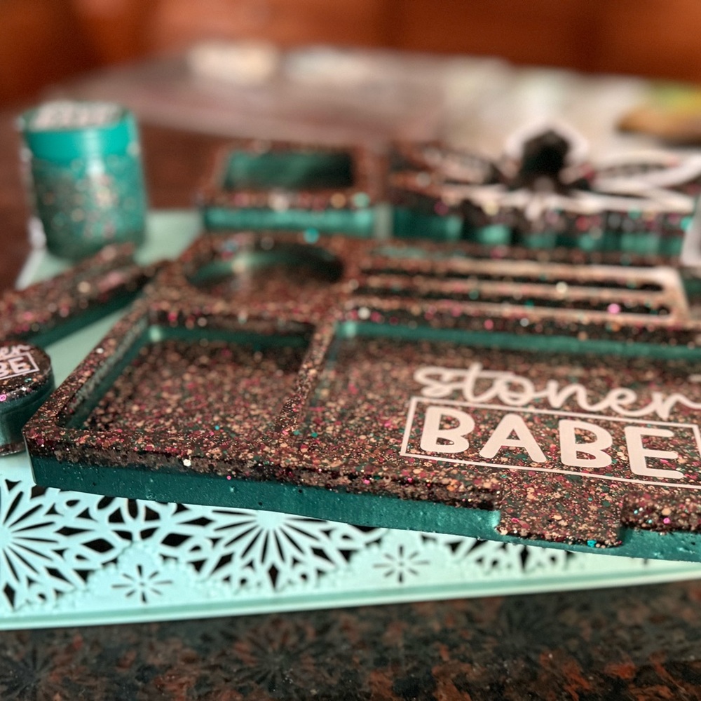 Rolling Tray Set - Picture 11 of 13
